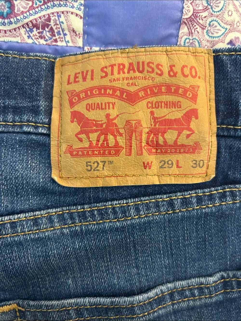 Levi's 527 Men’s slim boot cut Jeans size 29 x 30